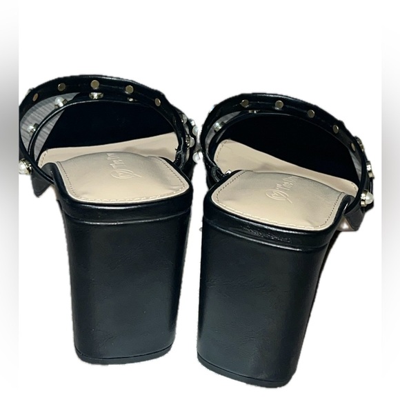 The Drop Avery Black Pearl Sandal Heels, NWT, Size 8.5 - Picture 2 of 5